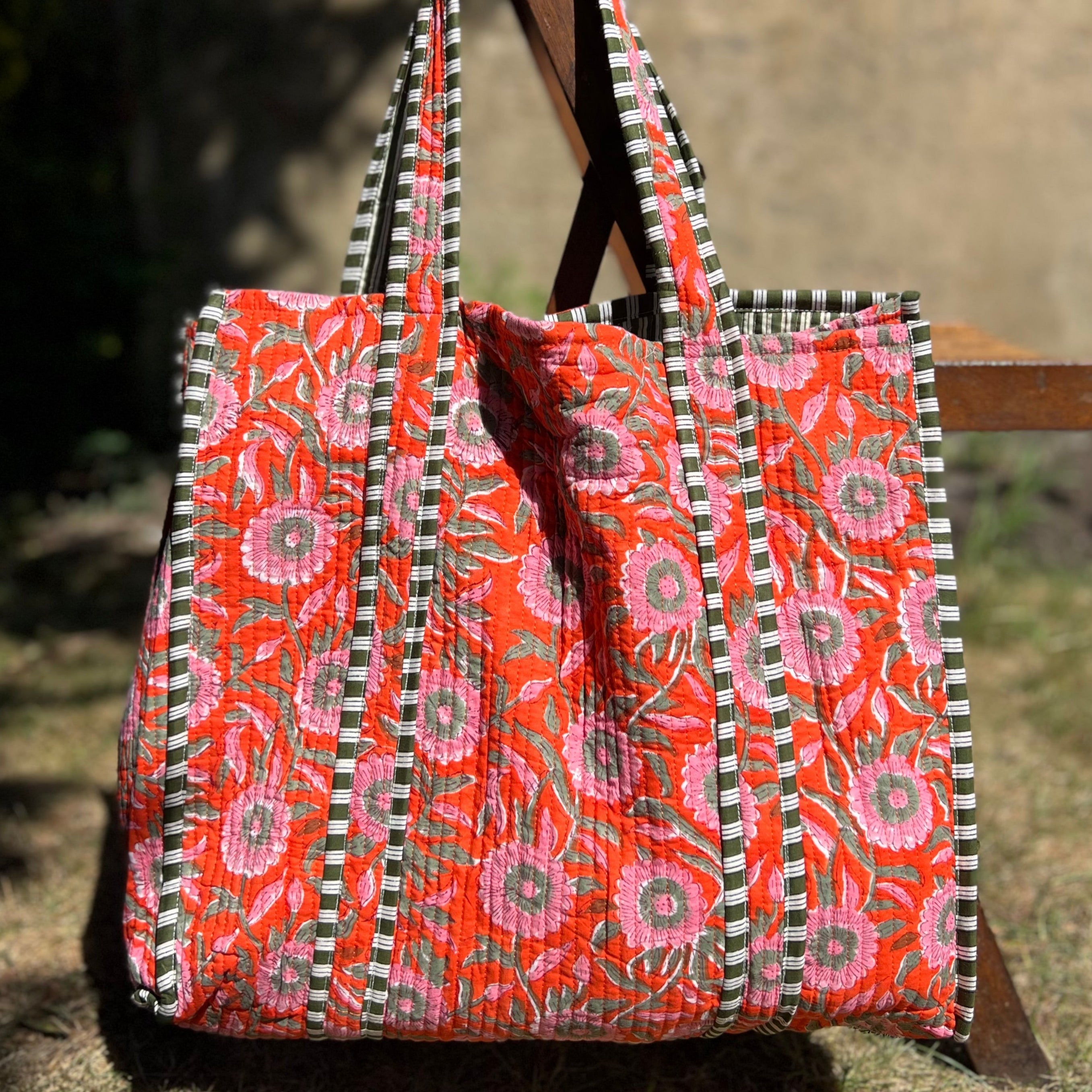 Coral Tote Bag
