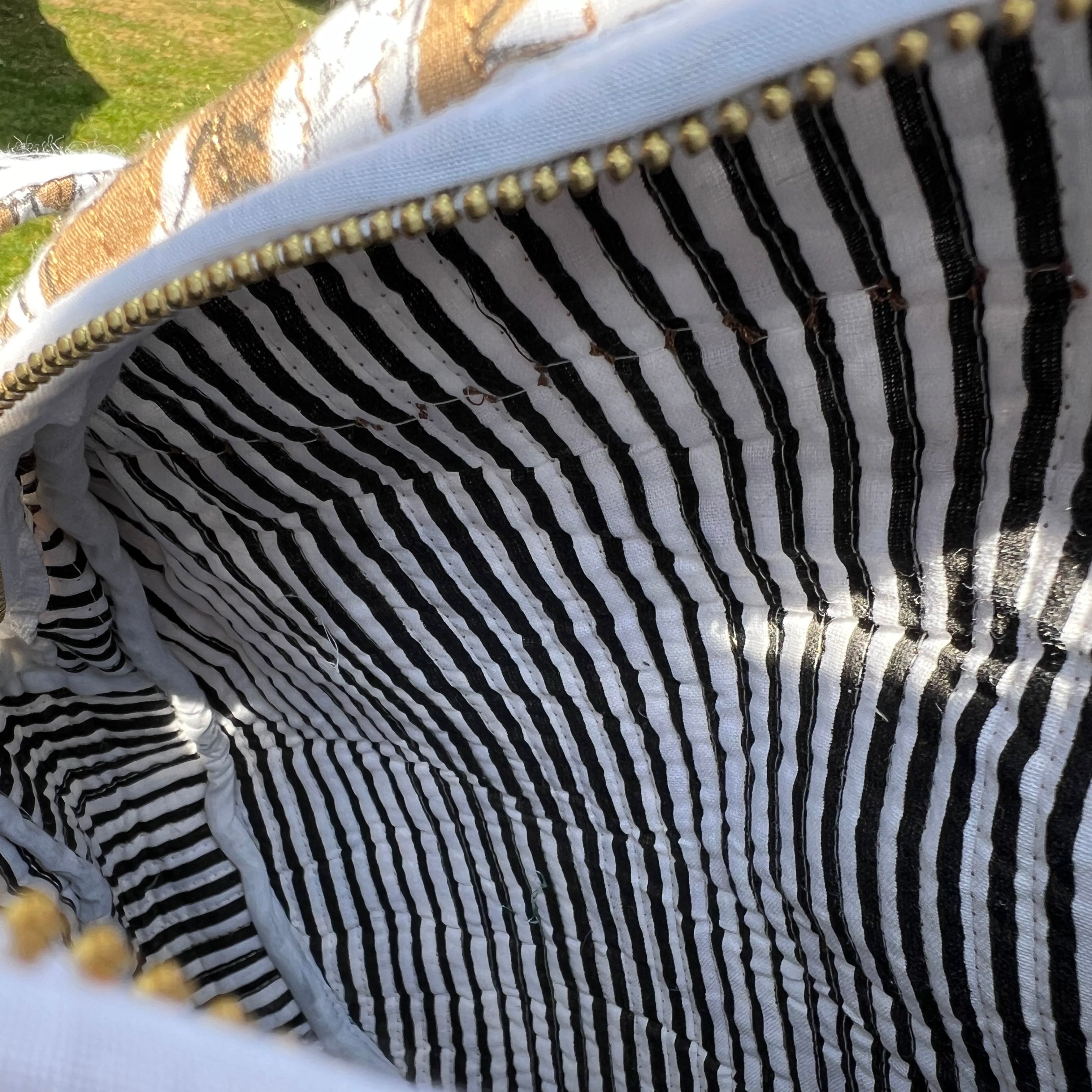 Brown Round Sling Bag